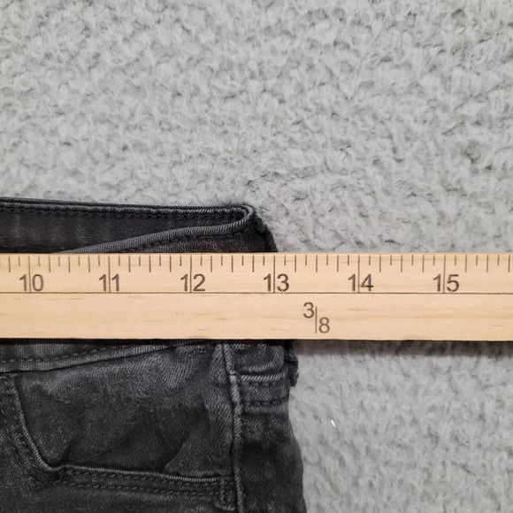 Hollister Jeans Womens 3S Juniors Black Legging High Rise Pockets City Hipster - Picture 10 of 10